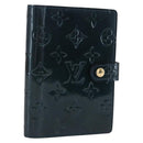 LOUIS VUITTON Vernis Agenda PM Day Planner Cover Bruny R21061 LV Auth BA8377-1