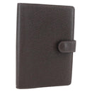 LOUIS VUITTON Taiga Agenda PM Day Planner Cover Grizzly R20434 LV Auth BA8378-1