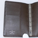 LOUIS VUITTON Taiga Agenda PM Day Planner Cover Grizzly R20434 LV Auth BA8378-18