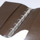 LOUIS VUITTON Taiga Agenda PM Day Planner Cover Grizzly R20434 LV Auth BA8378-20