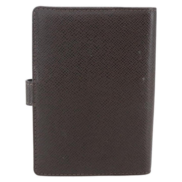 LOUIS VUITTON Taiga Agenda PM Day Planner Cover Grizzly R20434 LV Auth BA8378 - 0