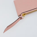 LOUIS VUITTON Monogram Empreinte Portefeuille Clemence Pouch Pink LV Auth BA8379-8