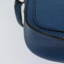 LOUIS VUITTON Epi Saint Cloud PM Shoulder Bag Blue M52195 LV Auth BA838-16