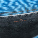 LOUIS VUITTON Epi Saint Cloud PM Shoulder Bag Blue M52195 LV Auth BA838-20