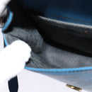 LOUIS VUITTON Epi Saint Cloud PM Shoulder Bag Blue M52195 LV Auth BA838-22