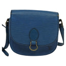 LOUIS VUITTON Epi Saint Cloud PM Shoulder Bag Blue M52195 LV Auth BA838-13