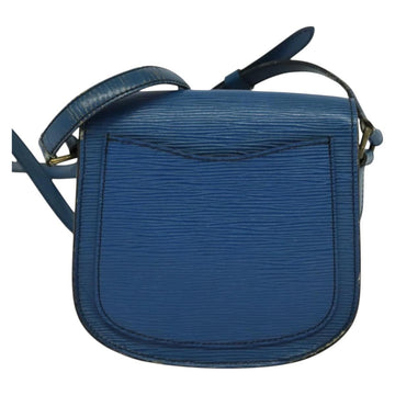 LOUIS VUITTON Epi Saint Cloud PM Shoulder Bag Blue M52195 LV Auth BA838 - 0