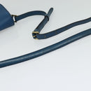 LOUIS VUITTON Epi Saint Cloud PM Shoulder Bag Blue M52195 LV Auth BA838-7