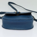 LOUIS VUITTON Epi Saint Cloud PM Shoulder Bag Blue M52195 LV Auth BA838-5