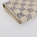 LOUIS VUITTON Damier Azur Portefeuille Sarah Long Wallet N61735 LV Auth BA8380-16