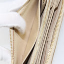 LOUIS VUITTON Damier Azur Zippy Wallet Long Wallet N60019 LV Auth BA8381-18