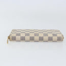 LOUIS VUITTON Damier Azur Zippy Wallet Long Wallet N60019 LV Auth BA8381-6