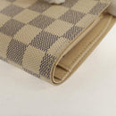 LOUIS VUITTON Damier Azur Portefeuille Viennois Wallet N61676 LV Auth BA8382V-16