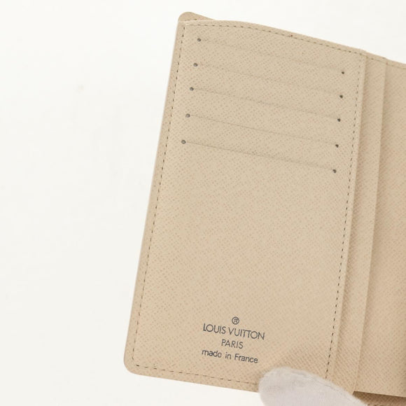 LOUIS VUITTON Damier Azur Portefeuille Viennois Wallet N61676 LV Auth BA8382V