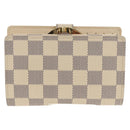 LOUIS VUITTON Damier Azur Portefeuille Viennois Wallet N61676 LV Auth BA8382V-2