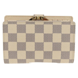LOUIS VUITTON Damier Azur Portefeuille Viennois Wallet N61676 LV Auth BA8382V - 0