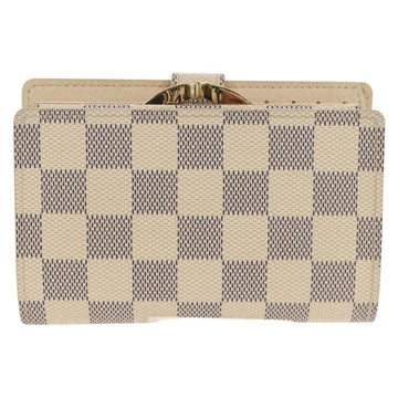 LOUIS VUITTON Damier Azur Portefeuille Viennois Wallet N61676 LV Auth BA8382V - 0