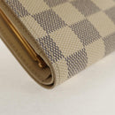 LOUIS VUITTON Damier Azur Portefeuille Viennois Wallet N61676 LV Auth BA8382V-7