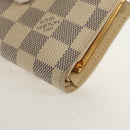 LOUIS VUITTON Damier Azur Portefeuille Viennois Wallet N61676 LV Auth BA8382V-14