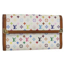 LOUIS VUITTON Multicolor Porte Tresor International Wallet M92659 Auth BA8384-1