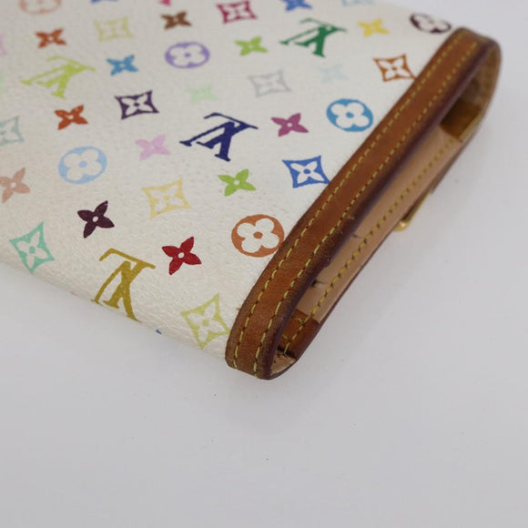 LOUIS VUITTON Multicolor Porte Tresor International Wallet M92659 Auth BA8384