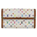 LOUIS VUITTON Multicolor Porte Tresor International Wallet M92659 Auth BA8384-13