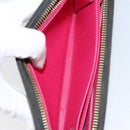 LOUIS VUITTON Monogram Multicolor Zippy Wallet Black M60243 LV Auth BA8385-20