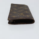 LOUIS VUITTON Monogram Etui Lunette Simple Glasses Case LV Auth BA8386-6