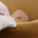 CELINE Macadam Canvas Shoulder Bag PVC Leather Brown Gold Auth BA8389-12