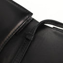 Salvatore Ferragamo Vala Shoulder Bag Leather Black Gold Auth BA8393V-10