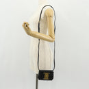 Salvatore Ferragamo Vala Shoulder Bag Leather Black Gold Auth BA8393V-22