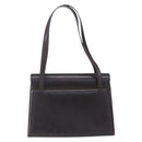 Salvatore Ferragamo Vala Tote Bag Leather Brown Gold Auth BA8394-3