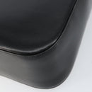 Salvatore Ferragamo Gancini Shoulder Bag Leather Black Gold Auth BA8397-9