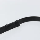 Salvatore Ferragamo Gancini Shoulder Bag Leather Black Gold Auth BA8397-8