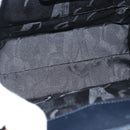 Salvatore Ferragamo Vala Hand Bag Leather 2way Navy Gold Auth BA8399-18