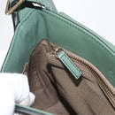 Chloe Shoulder Bag Leather Green Gold Auth BA8400-20