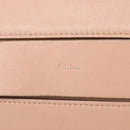 Chloe Chain Shoulder Bag Leather Pink Gold Auth BA8401-17
