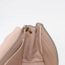 Chloe Chain Shoulder Bag Leather Pink Gold Auth BA8401-19