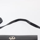 Christian Dior Shoulder Bag Leather Navy Gold Auth BA8402-8