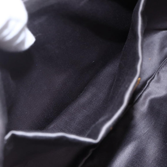 Miu Miu Clutch Bag Leather Pink Gold Auth BA8406