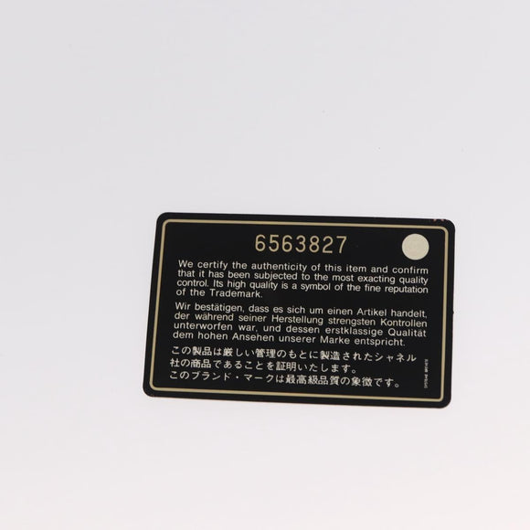 CHANEL Matelasse Chain Hand Bag Enamel Orange Silver CC Auth BA8407