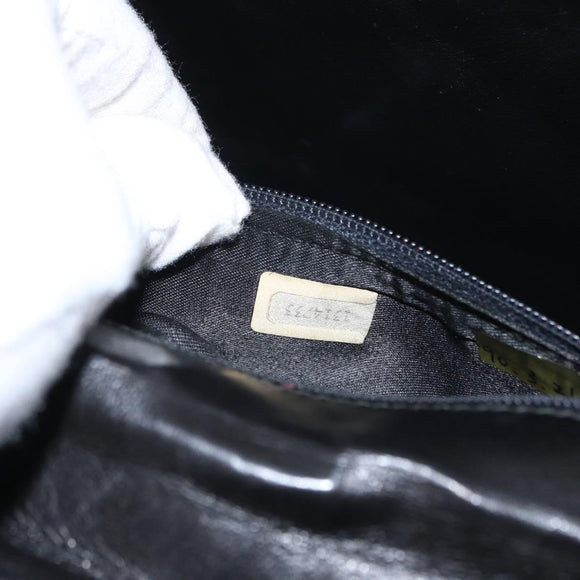 CHANEL Matelasse Shoulder Bag Lamb Skin Brown Gold CC Auth BA8409