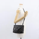 CHANEL Matelasse Shoulder Bag Lamb Skin Brown Gold CC Auth BA8409-23