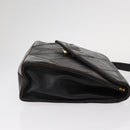 CHANEL Matelasse Shoulder Bag Lamb Skin Brown Gold CC Auth BA8409-3