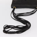 CHANEL Matelasse Shoulder Bag Lamb Skin Brown Gold CC Auth BA8409-7