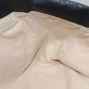 CHANEL Camelia Tote Bag Lamb Skin Black CC Auth BA841-16