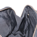 CHANEL Wild stitch Hand Bag Lamb Skin Black CC Auth BA8410-20