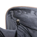 CHANEL Wild stitch Hand Bag Lamb Skin Black CC Auth BA8410-21