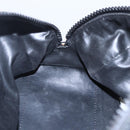 CHANEL Sports Clutch Bag Nylon Beige Black CC Auth BA8411-16