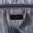 Salvatore Ferragamo Vala Shoulder Bag Suede Leather Brown Gold Auth BA8417-14